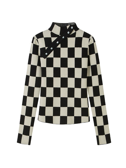 Checkerboard - Winter Crowd Sweater