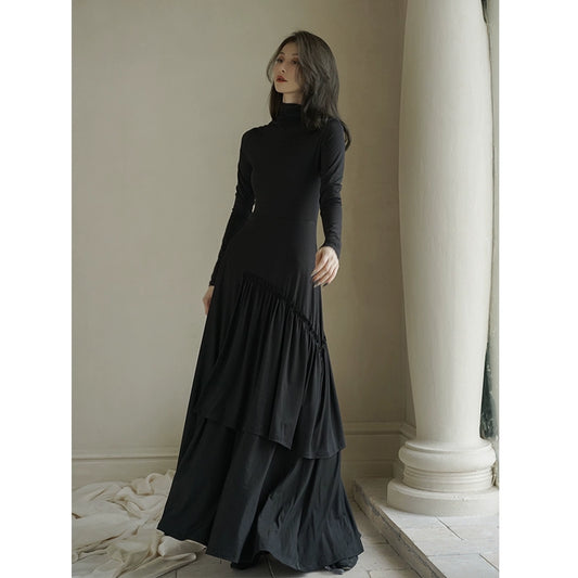 Autumn/Winter Flowing Knitted Dress