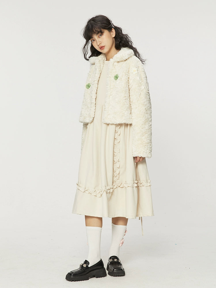 Matcha Plush Fleece Coat
