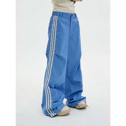 Millennium Bar - Retro Wide Leg Parachute Pants