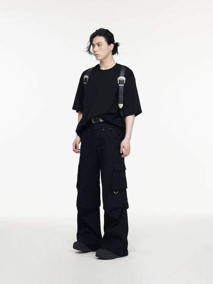 Double Waisted - Multi Pocket Workwear Pants