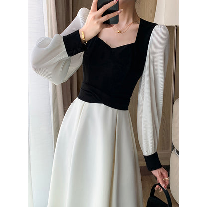 French Hepburn Style Dress