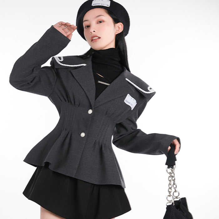 Navy Winter Suit