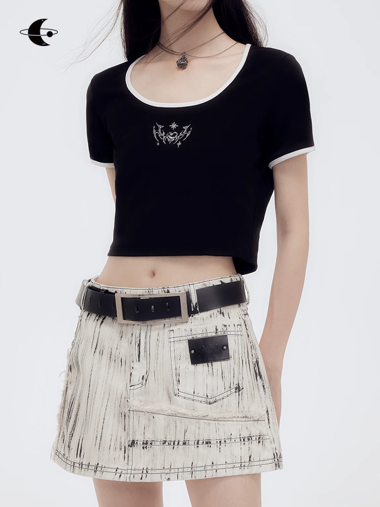 Love Wing Pattern T-shirt