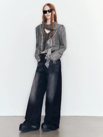 High Waist Wide Leg Jeans