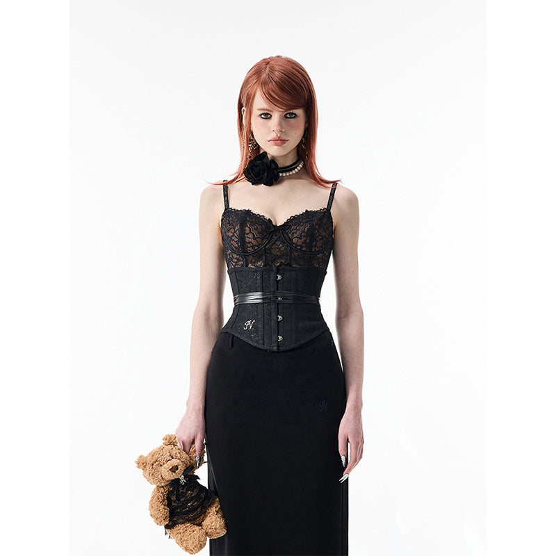 Fishbone Jacquard Corset