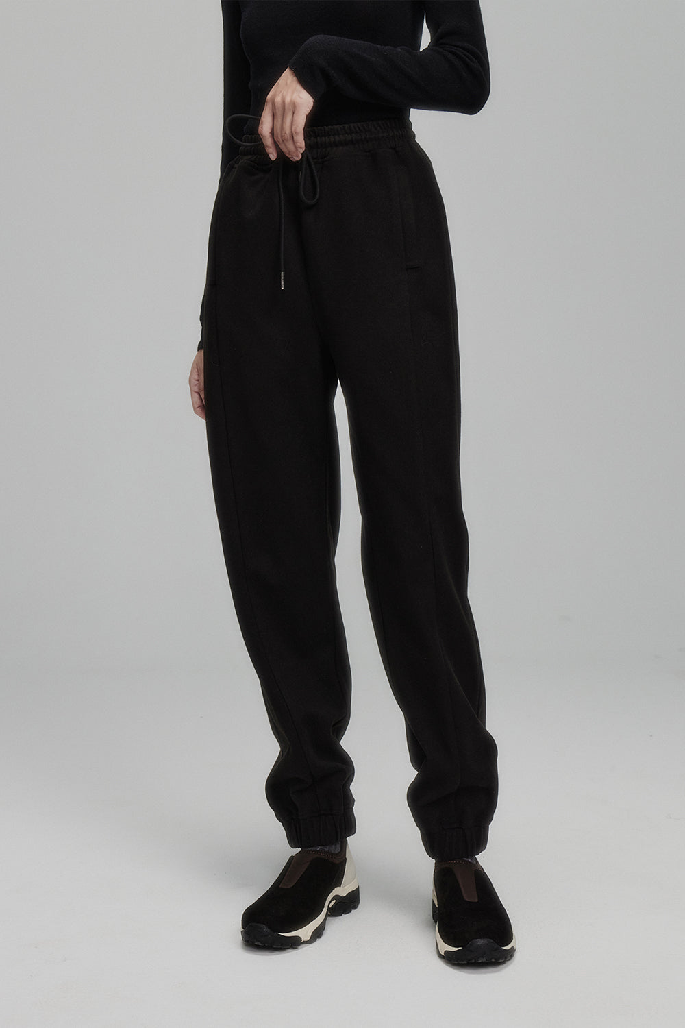 Black Velvet Lounge Pants