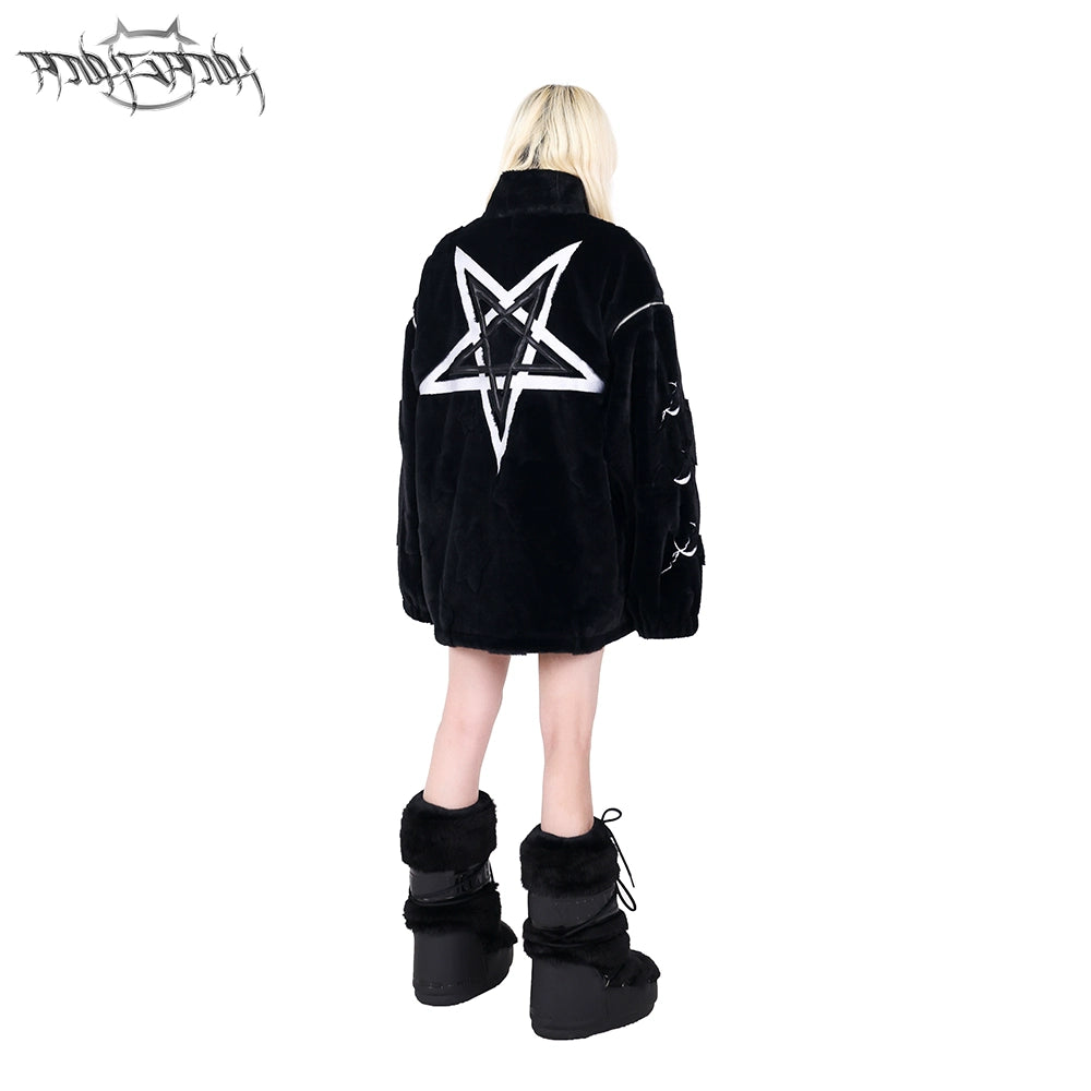 Electric Moon Leather Star Jacket