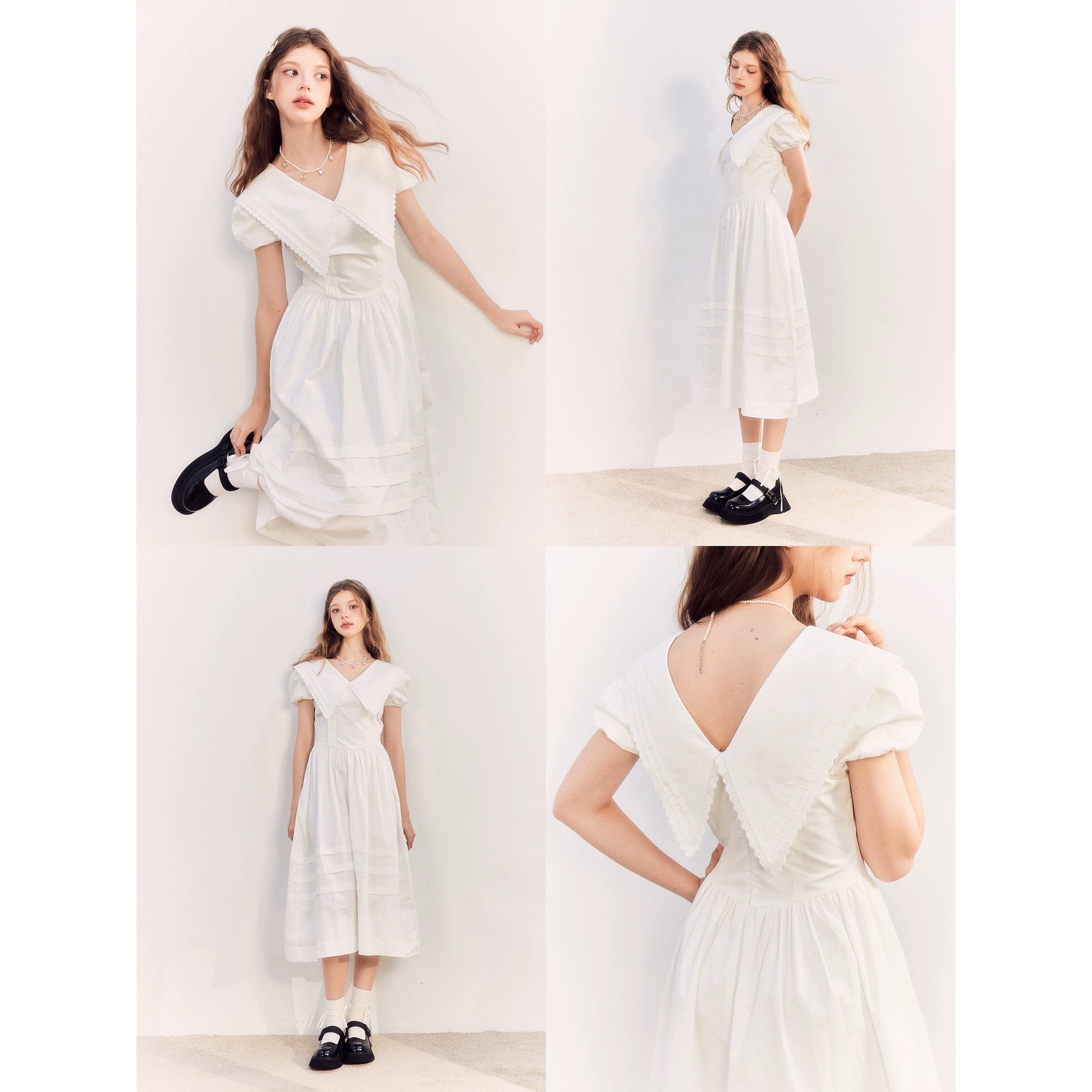 French White First Love Dress