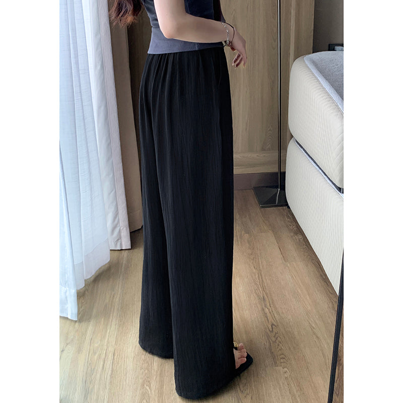 Black Wide Pants 2023