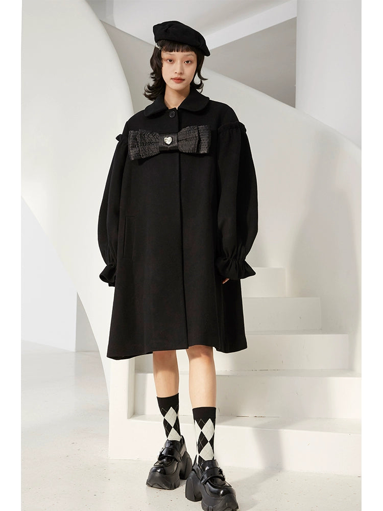 Niche Woolen - Hepburn Style Coat