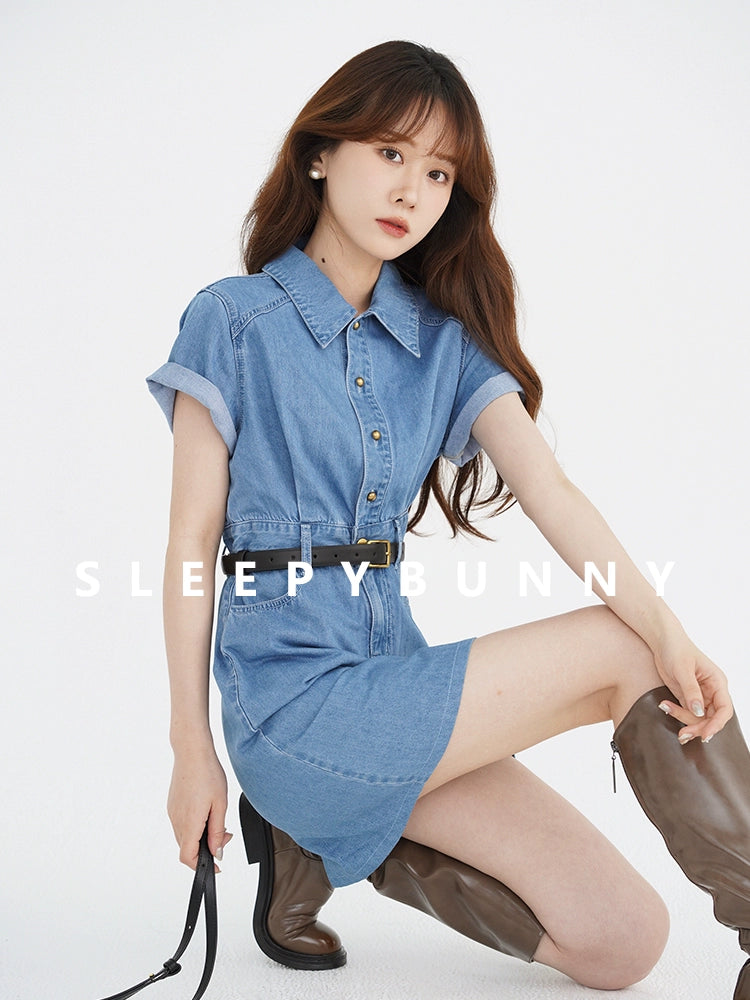 Denim Mini Dress