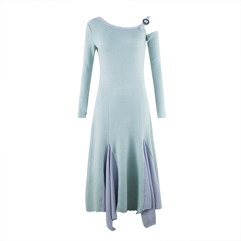 Spring/Summer Trim Panel Dress