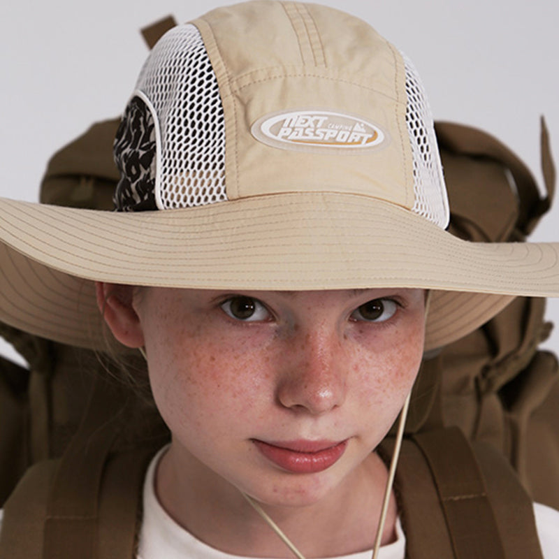Girl's Mesh Fishing Hat