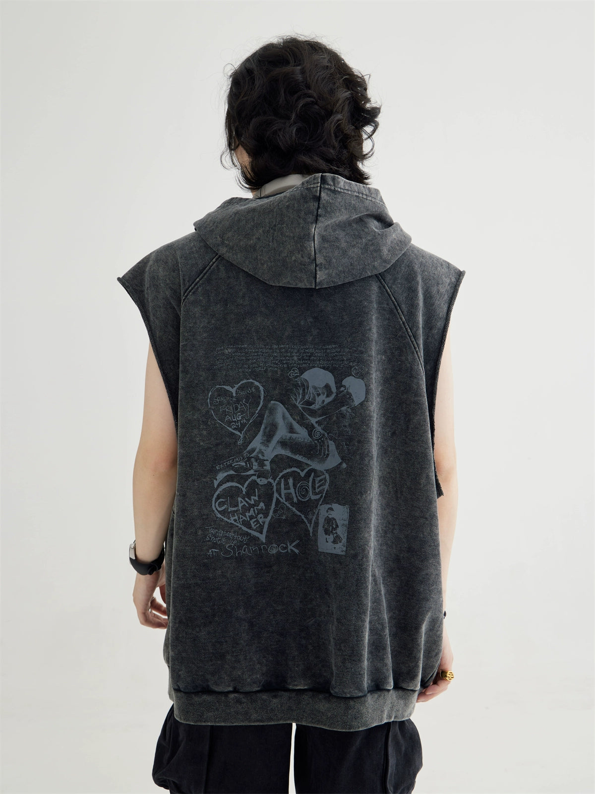 Sleeveless Camisole - Hoodie Vest