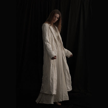 Velvet Long Coat: chaud et polyvalent