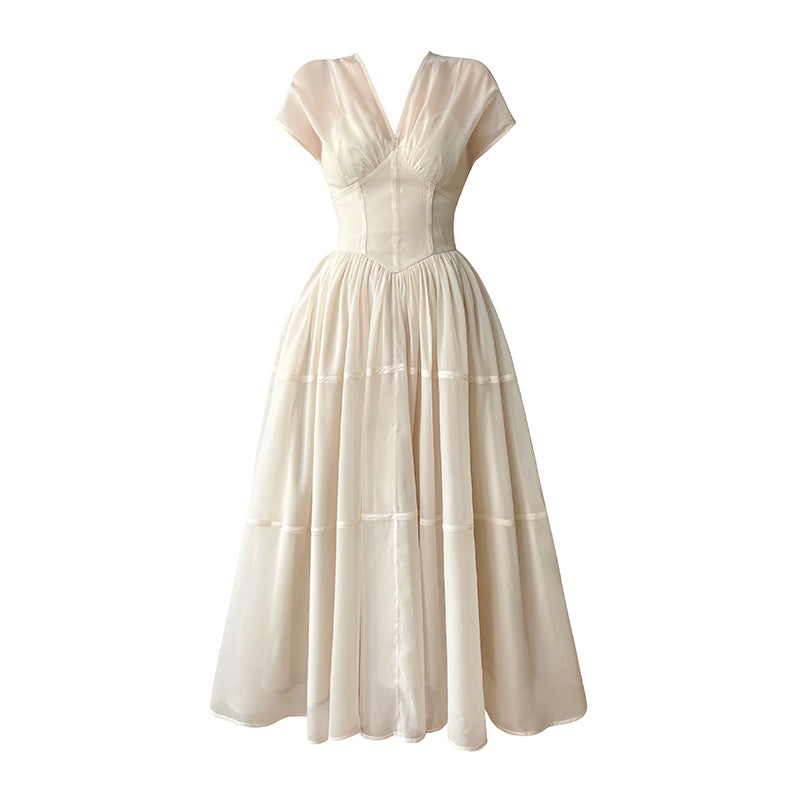 Fairy Dress | V-Neck Summer Skirt