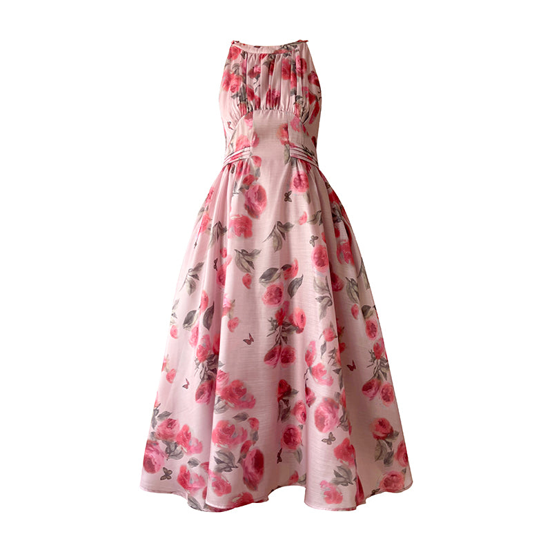 FL Flower Print Dress