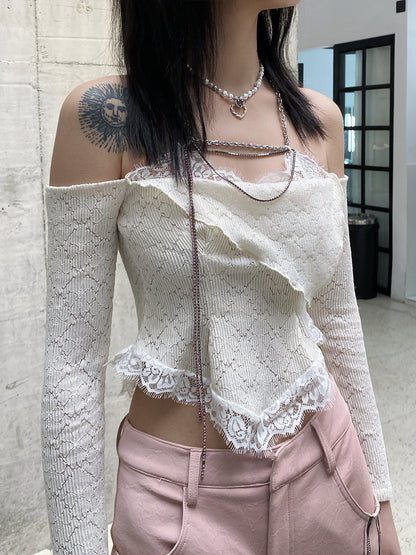 Cool Chain Lace Top
