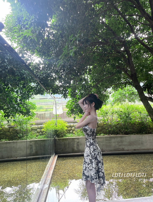 Resort Flower Cami Dress