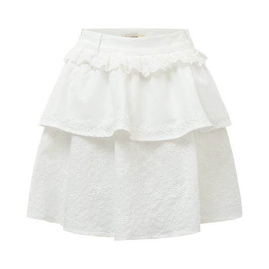 Lace Cake Half Skirt