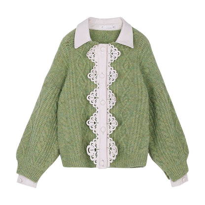 Gentle Knitted Autumn Cardigan