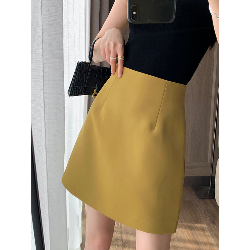 Yellow Office Dress