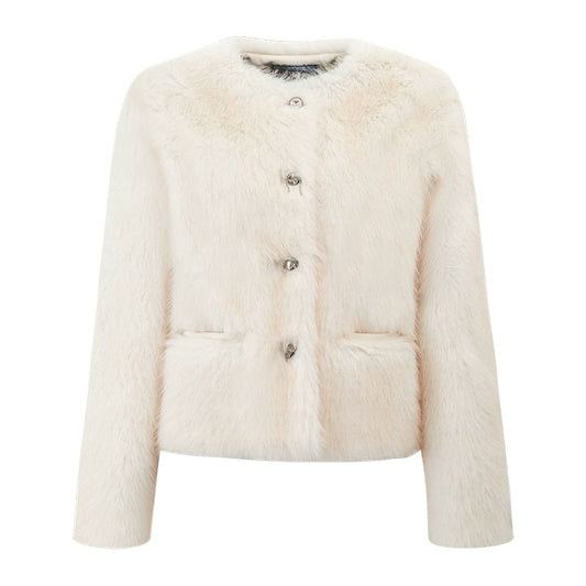White Fur Eco Coat