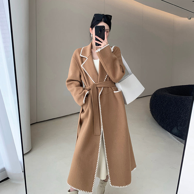 Fashionista's Dream: Duo Wool Coat