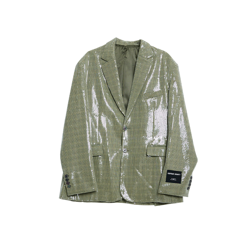 Oversize Silhouette - Yapi Sequin Suit Coat