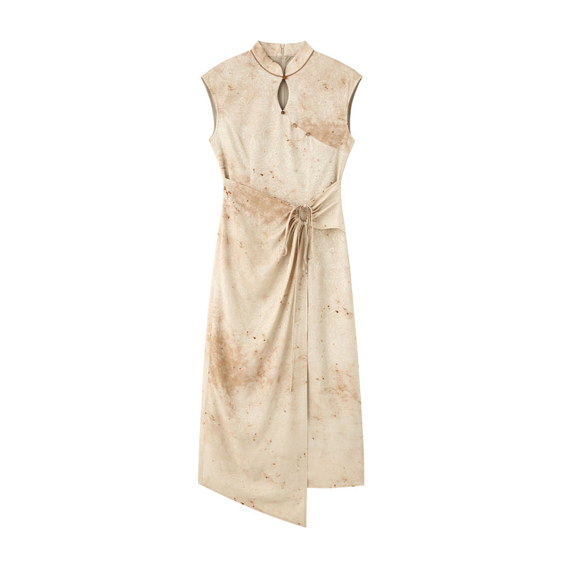 Smudge Jacquard Summer Dress