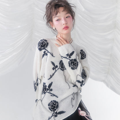 Dew Blossom Mohair Sweater