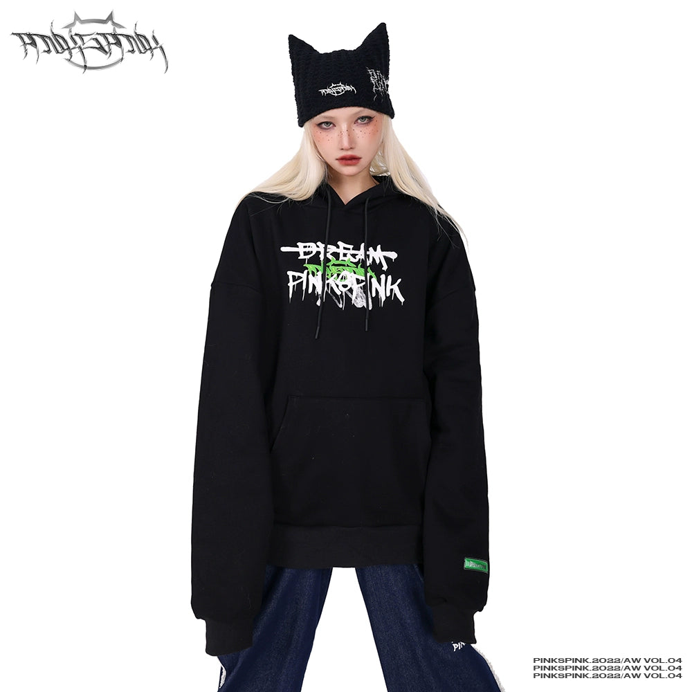 Graffiti Sphinx Hooded Sweater