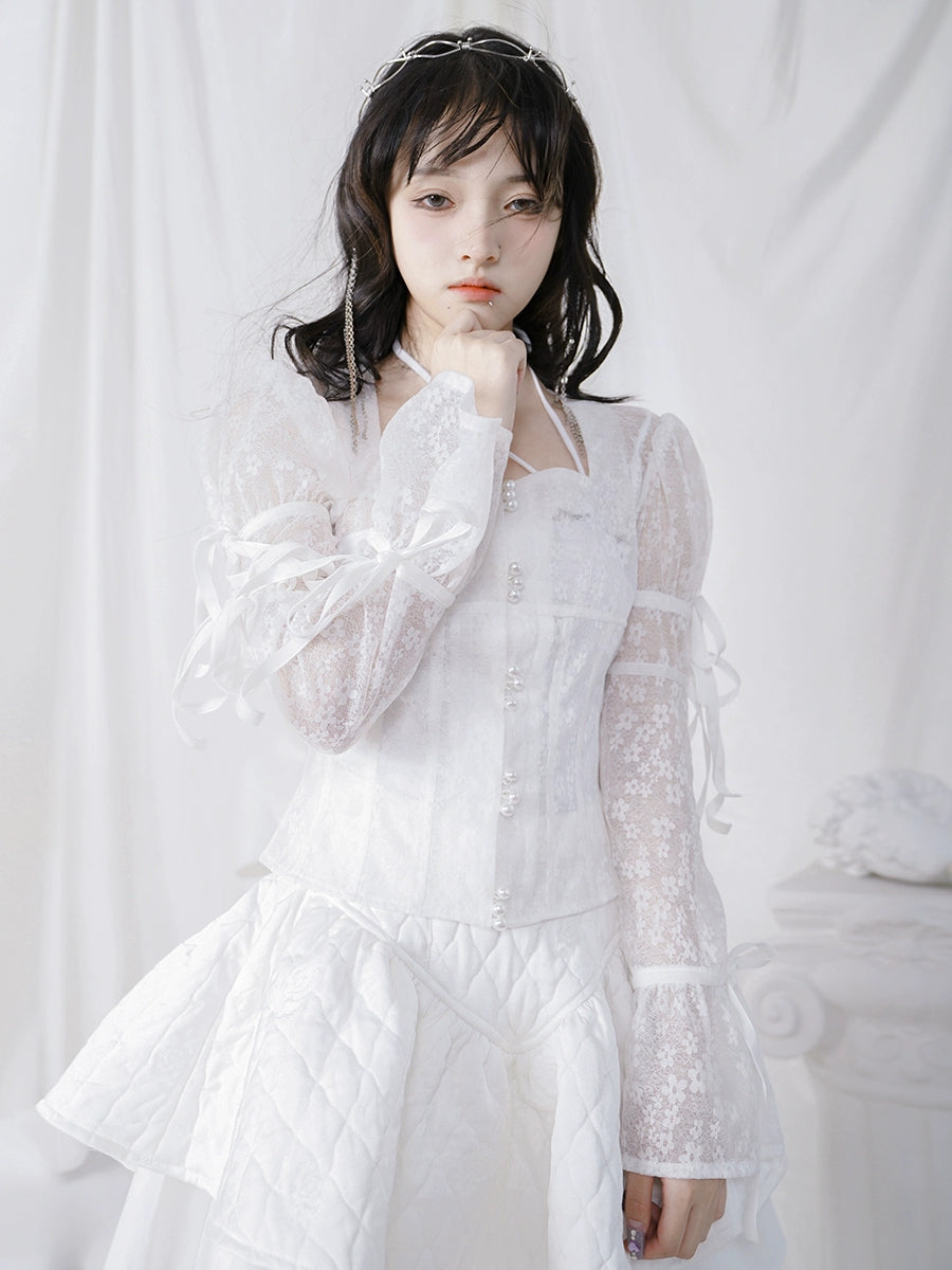 Princess Lace Long Shirt