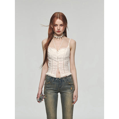 Ethereal Charm Suspender Vest