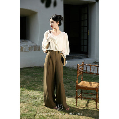 Breeze Linen Pleats Pants