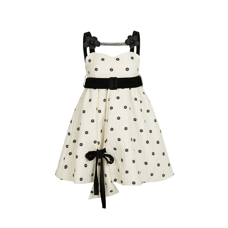 Polka Dot Suspended Doll Skirt