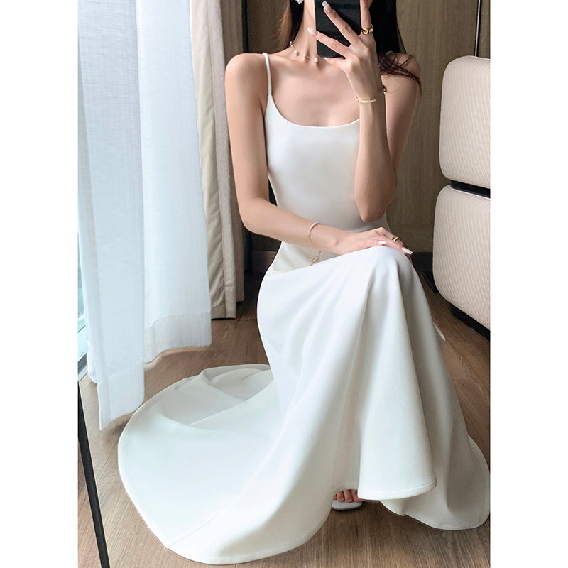 2023 Summer White Cami Dress