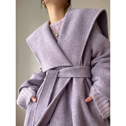 Classic Dual Charm: Wool Coat