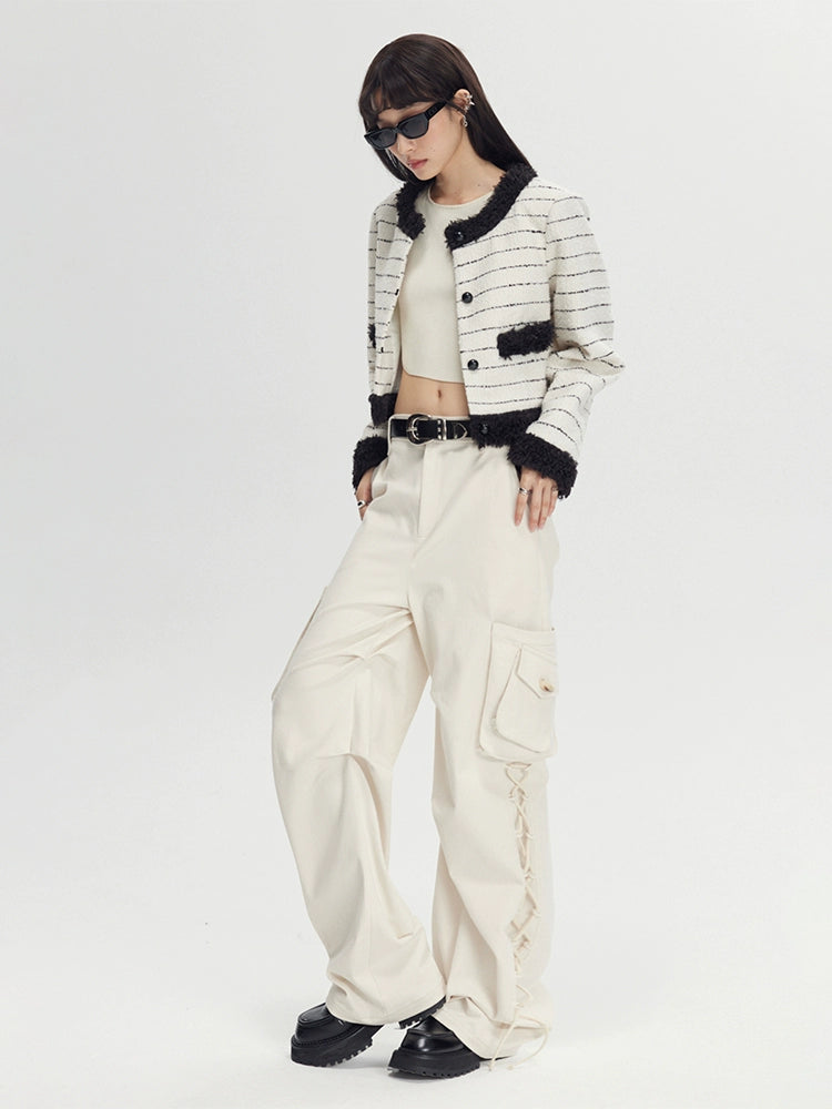 Casual Elegance - Wide Leg Work Pants