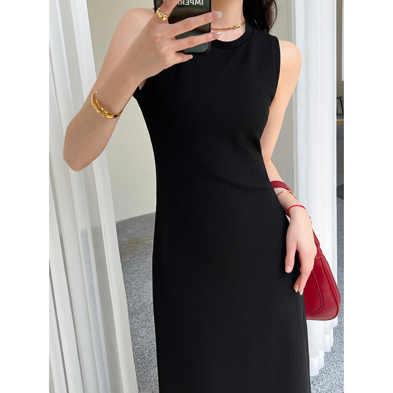 Black Dress 2023 Summer Sleeveless