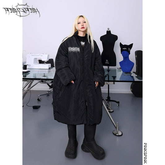 Standing Collar Cotton Coat