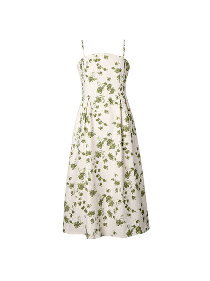 Pearl Neck Tea Dress