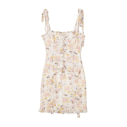 Flower Strap Dress