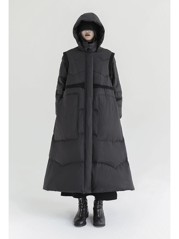 Unisex Hooded Winter Duck Down