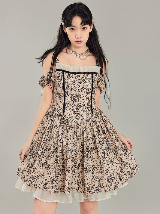 Secret Garden - Black Suspended Dress