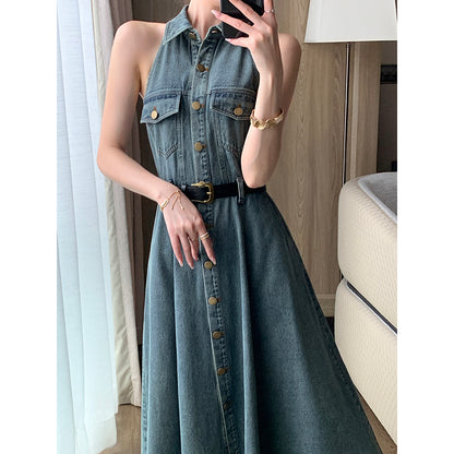 Slim Denim Dress