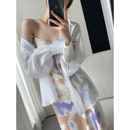 White Silk Top - 23 Summer