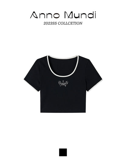 Love Wing Pattern T-shirt