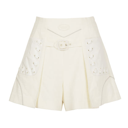 Kunyu White Shorts